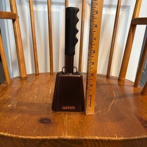 WMM Metal Cowbell with Black Handle